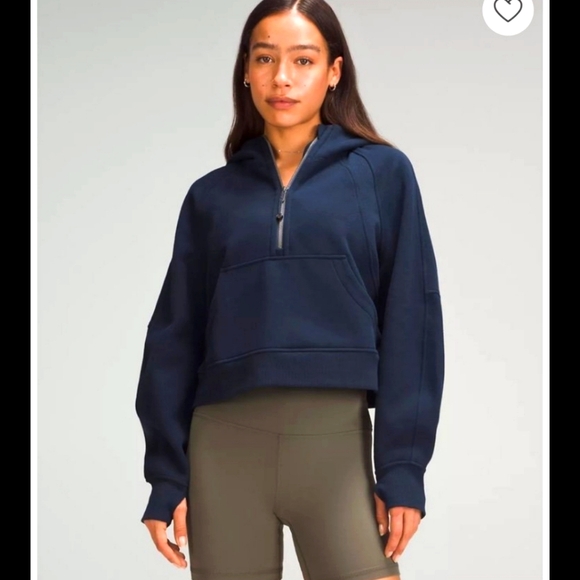 Lululemon scuba hoodie oversized half zip~xl/xxl~NWT. - Picture 1 of 6